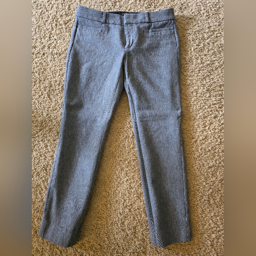 Banana Republic Navy and Gray Trousers